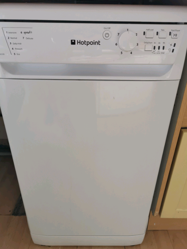 hotpoint slimline dishwasher sdl510